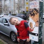 Ben says Goodbye Lamp post